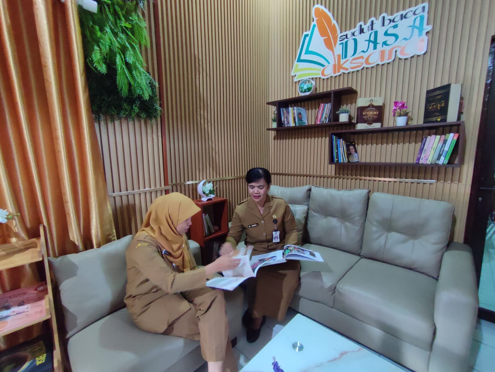 sudut baca dharma wanita